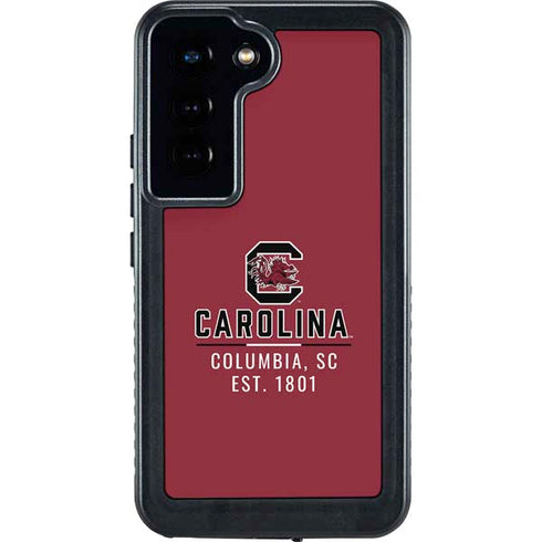 University of South Carolina Columbia SC, EST. 1801 Galaxy S24 Waterproof Case
