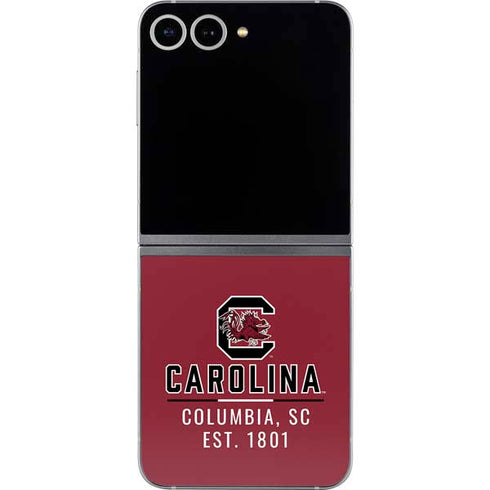 University of South Carolina Columbia SC, EST. 1801 Galaxy Z Flip6 Skin