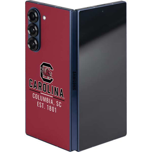 University of South Carolina Columbia SC, EST. 1801 Galaxy Z Fold6 Skin