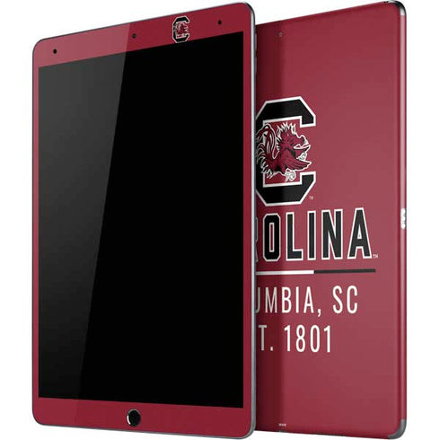 University of South Carolina Columbia SC, EST. 1801 iPad Skins