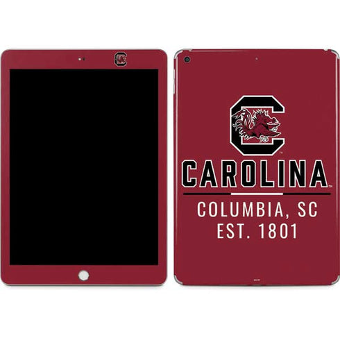 University of South Carolina Columbia SC, EST. 1801 Apple iPad Skin