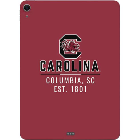 University of South Carolina Columbia SC, EST. 1801 Apple iPad Air Skin