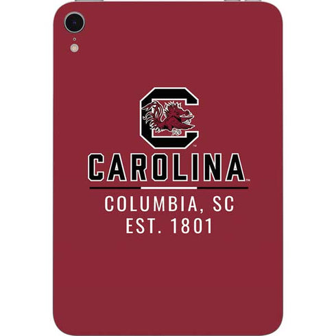University of South Carolina Columbia SC, EST. 1801 Apple iPad Mini Skin