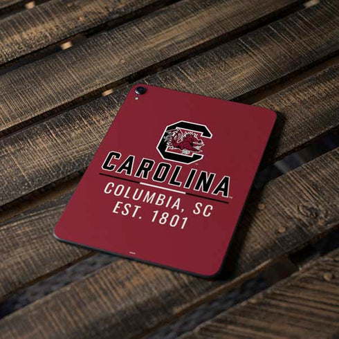 University of South Carolina Columbia SC, EST. 1801 Apple iPad Pro Skin