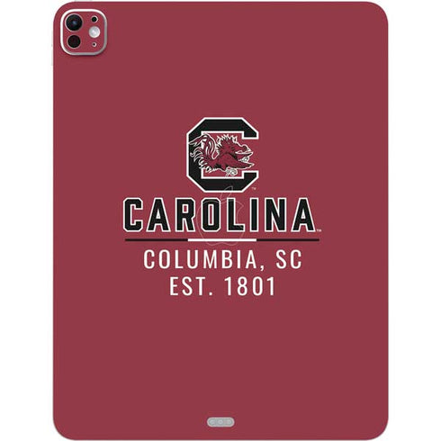 University of South Carolina Columbia SC, EST. 1801 iPad Pro 13in M4 (2024) Skin