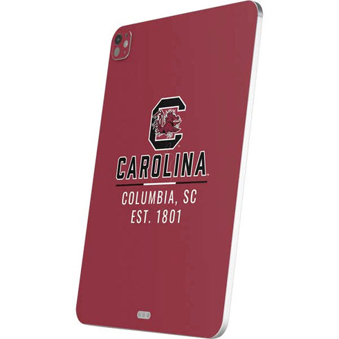 University of South Carolina Columbia SC, EST. 1801 iPad Pro 13in M4 (2024) Skin