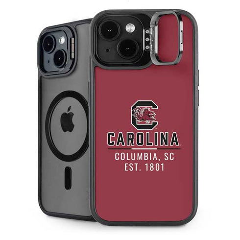 University of South Carolina Columbia SC, EST. 1801 iPhone 14 Plus Kickstand Case