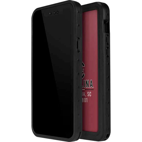 University of South Carolina Columbia SC, EST. 1801 iPhone 15 Plus Waterproof Case