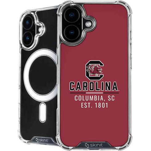 University of South Carolina Columbia SC, EST. 1801 iPhone 16 MagSafe Case