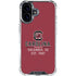 University of South Carolina Columbia SC, EST. 1801 iPhone 16 Plus Clear Case