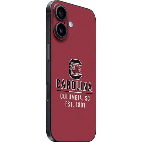 University of South Carolina Columbia SC, EST. 1801 iPhone 16 Skin