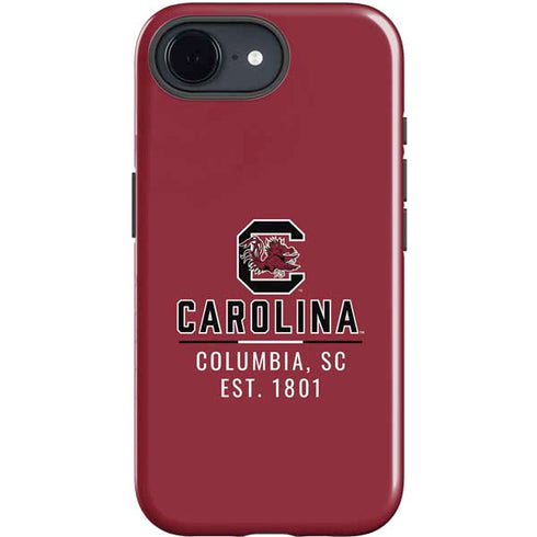 University of South Carolina Columbia SC, EST. 1801 iPhone 16e Impact Case