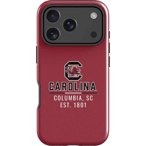 University of South Carolina Columbia SC, EST. 1801 iPhone 18 Pro Impact Case