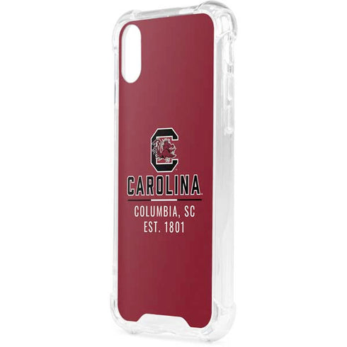 University of South Carolina Columbia SC, EST. 1801 iPhone XS Clear Case