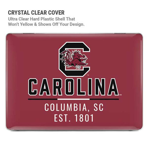 University of South Carolina Columbia SC, EST. 1801 MacBook Pro 14in (2021-24) Case plus Skin