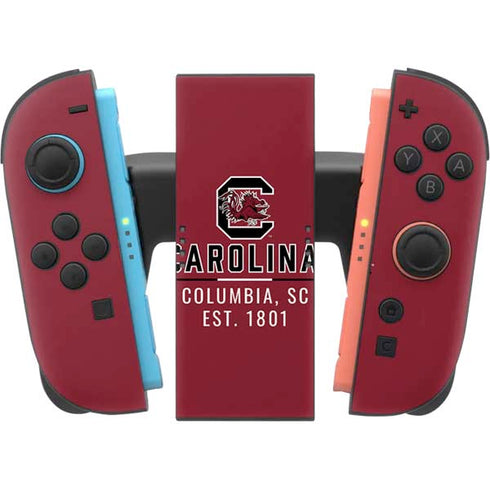 University of South Carolina Columbia SC, EST. 1801 Nintendo Switch 2 (2025) Joy-Con Controller Skin