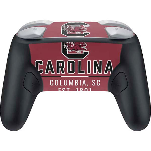 University of South Carolina Columbia SC, EST. 1801 Nintendo Switch 2 (2025) Pro Controller Skin