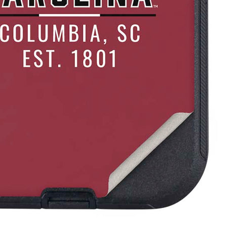 University of South Carolina Columbia SC, EST. 1801 Otterbox Defender iPhone Skin