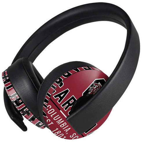 University of South Carolina Columbia SC, EST. 1801 PlayStation 4 Gold Wireless Headset Skin