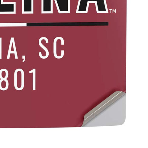 University of South Carolina Columbia SC, EST. 1801 PS5 Pro Disk Console Skin