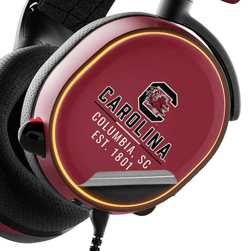 University of South Carolina Columbia SC, EST. 1801 SteelSeries Arctis 5 Skin