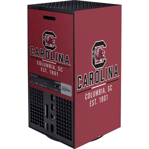 University of South Carolina Columbia SC, EST. 1801 Xbox Series X Bundle Skin