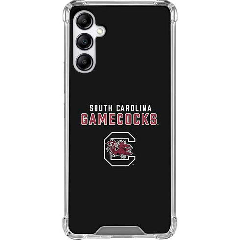 University of South Carolina Gamecocks Black Gabb Phone 4 Clear Case
