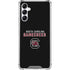 University of South Carolina Gamecocks Black Gabb Phone 4 Clear Case