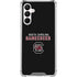 University of South Carolina Gamecocks Black Galaxy A16 5G Clear Case