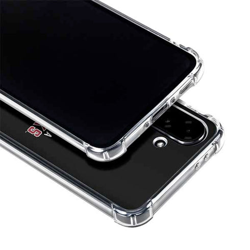 University of South Carolina Gamecocks Black Galaxy A36 5G Clear Case