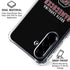 University of South Carolina Gamecocks Black Galaxy A36 5G Clear Case