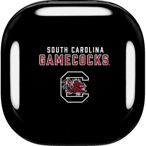 University of South Carolina Gamecocks Black Galaxy Buds Live Skin