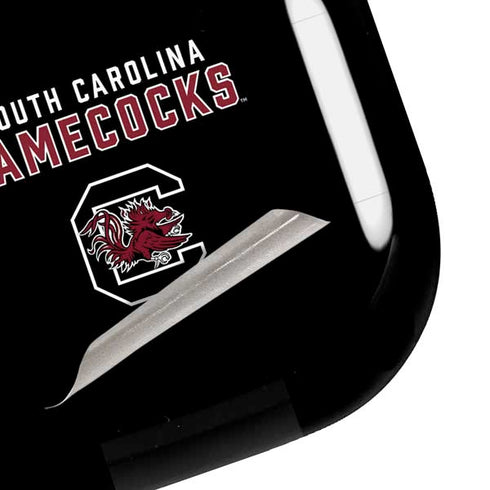 University of South Carolina Gamecocks Black Galaxy Buds Live Skin
