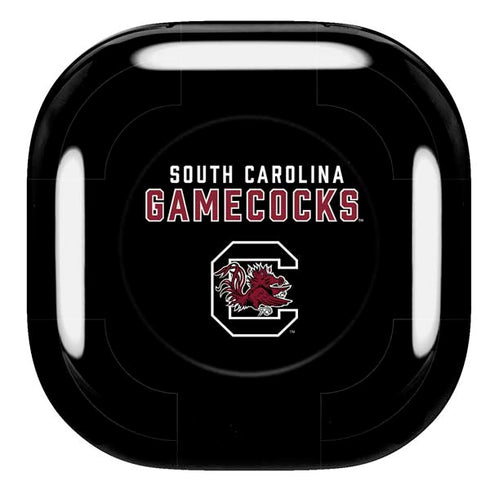 University of South Carolina Gamecocks Black Galaxy Buds Pro Skin