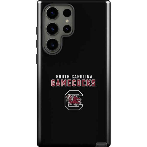 University of South Carolina Gamecocks Black Galaxy S23 Ultra Pro Case
