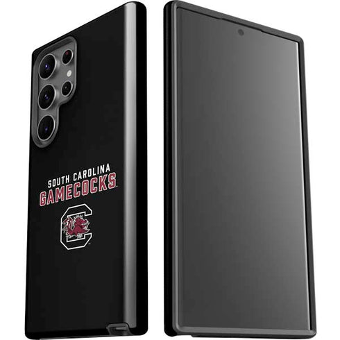 University of South Carolina Gamecocks Black Galaxy S23 Ultra Pro Case