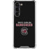 University of South Carolina Gamecocks Black Galaxy S24 FE Clear Case