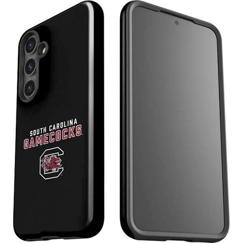 University of South Carolina Gamecocks Black Galaxy S25 Impact Case