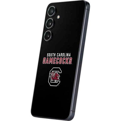University of South Carolina Gamecocks Black Galaxy S25 Plus Skin