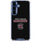 University of South Carolina Gamecocks Black Galaxy S25 Clear Case