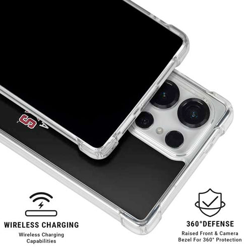 University of South Carolina Gamecocks Black Galaxy S25 Ultra Clear Case