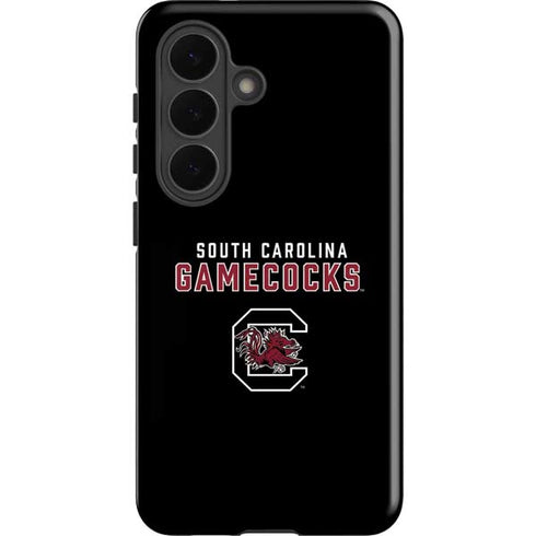 University of South Carolina Gamecocks Black Galaxy S26 Impact Case