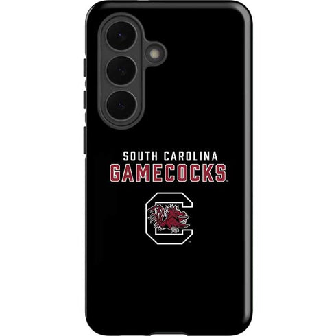 University of South Carolina Gamecocks Black Galaxy S26 Plus Impact Case