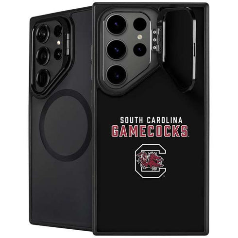 University of South Carolina Gamecocks Black Galaxy S26 Ultra Kickstand Case