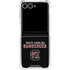 University of South Carolina Gamecocks Black Galaxy Z Flip7 Clear Case