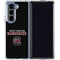 University of South Carolina Gamecocks Black Galaxy Z Fold5 5G Clear Case