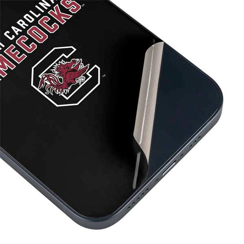 University of South Carolina Gamecocks Black iPhone Skins