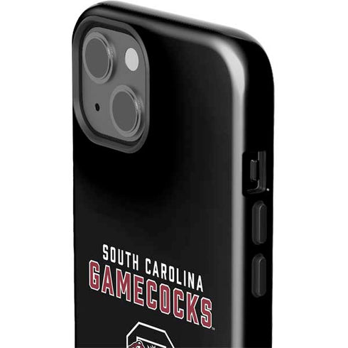 University of South Carolina Gamecocks Black iPhone 15 Impact Case