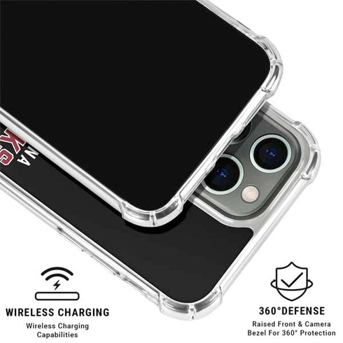 University of South Carolina Gamecocks Black iPhone 16 Pro Clear Case