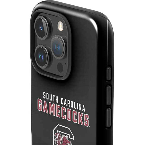 University of South Carolina Gamecocks Black iPhone 16 Pro Max Impact Case